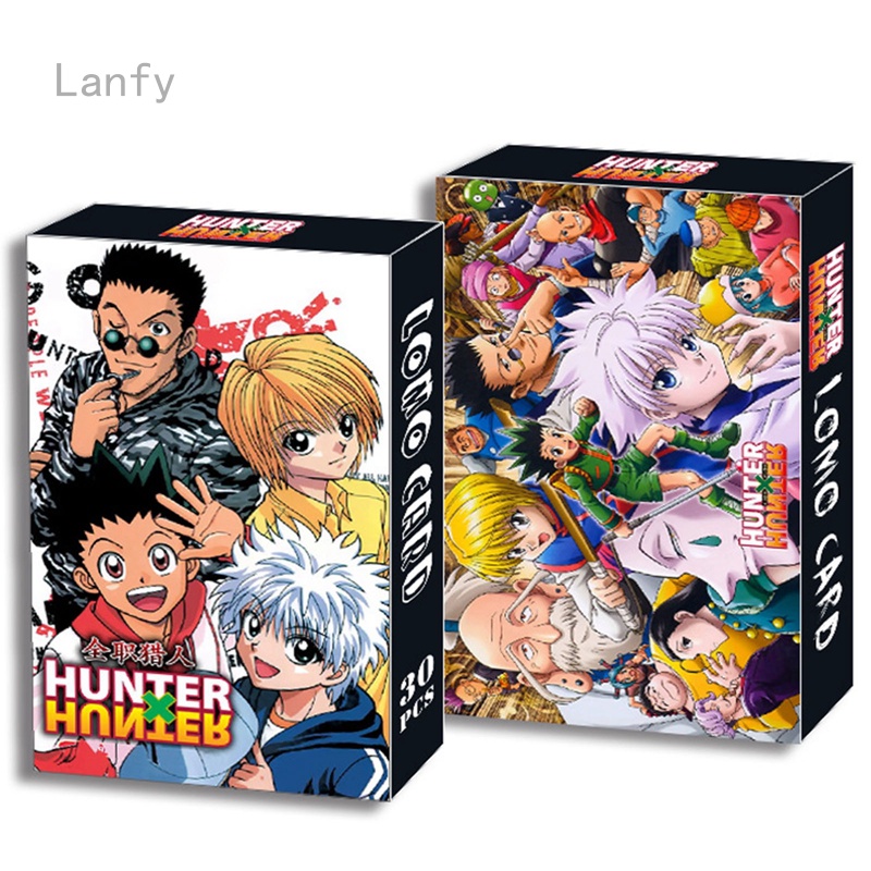 Hunter x Hunter โปสการ์ดโปสเตอร์ญี่ปุ่นอะนิเมะรวบรวมโปสการ์ด Hunter X Hunter การ์ด