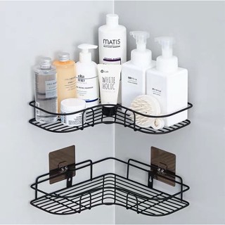 SHT ชั้นวางของติดผนัง  ชั้นแขวน วางของในห้องน้ำ ชั้นวางของเอนกประสงค์ Shelf in the bathroom