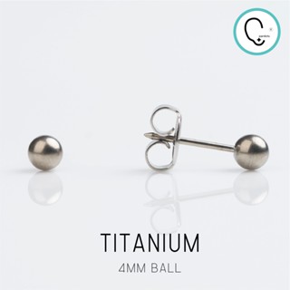 (ไทเทเนี่ยม 100%สำหรับเจาะSterile)Ball 4 mm ปลอดภัย 100%_STD056