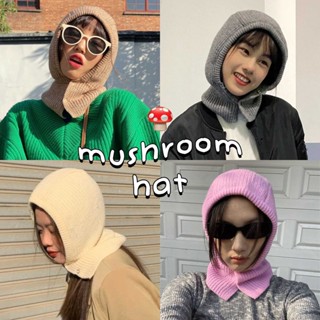 พร้อมส่ง 🍄 Mushroom hat ไอเทมหมวกกันหนาวสุดชิค