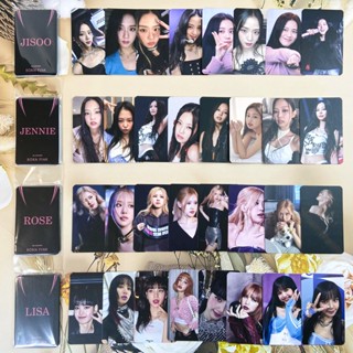 Blackink JISOO ROSE โฟโต้การ์ด Jenny Lisa อัลบั้มใหม่ การ์ดรูปภาพ อุปกรณ์ต่อพ่วง ขนาดเล็ก