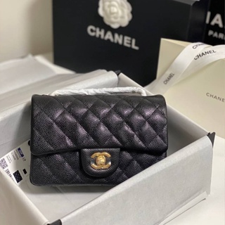 🔥ผ่อนได้🔥Chanel Classic Size 20 cm [ อะไหล่ทอง ] งาน Original อุปกรณ์ : Full Box Set