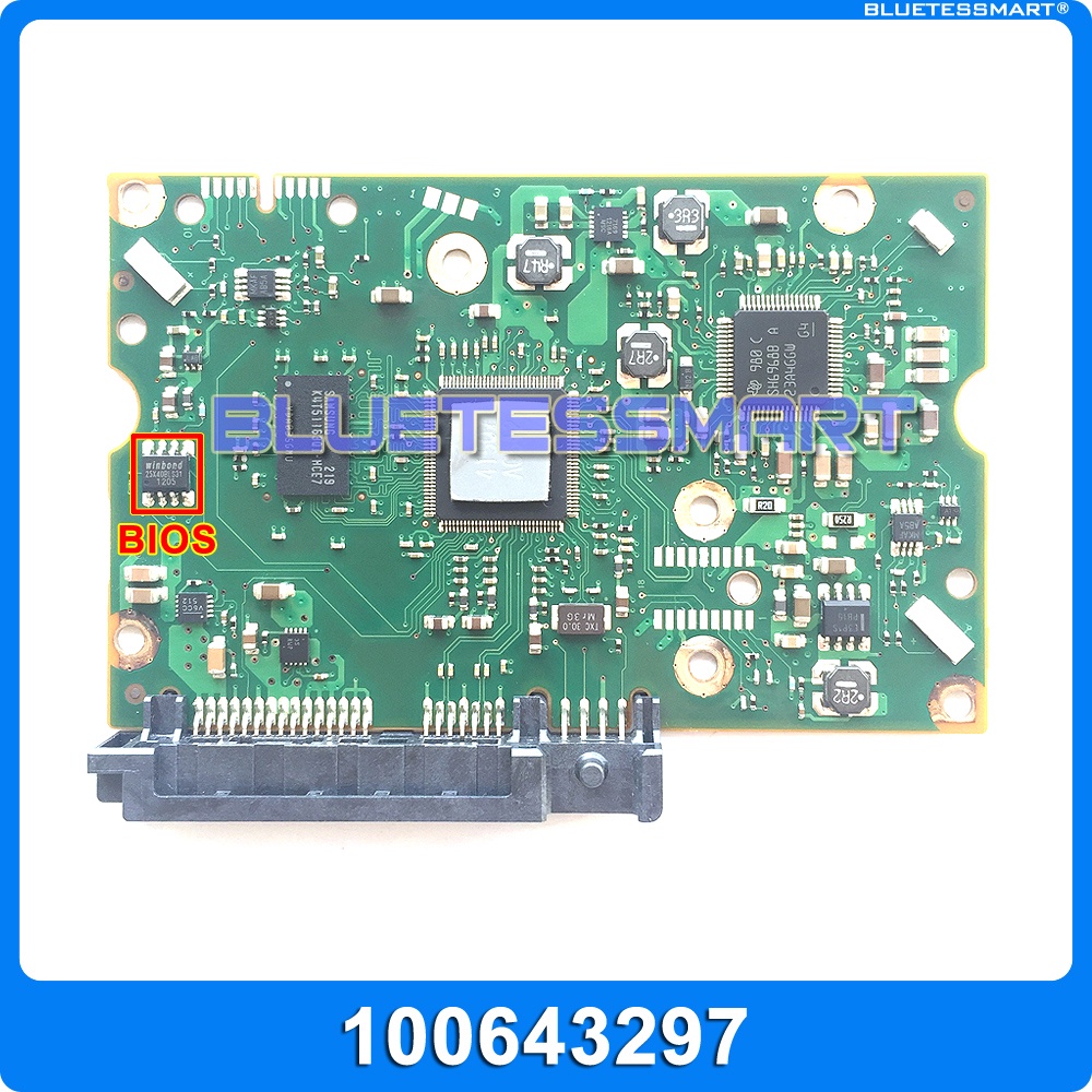 hard drive parts PCB logic board printed circuit board 100643297 for Seagate 3.5 SATA hdd data recov