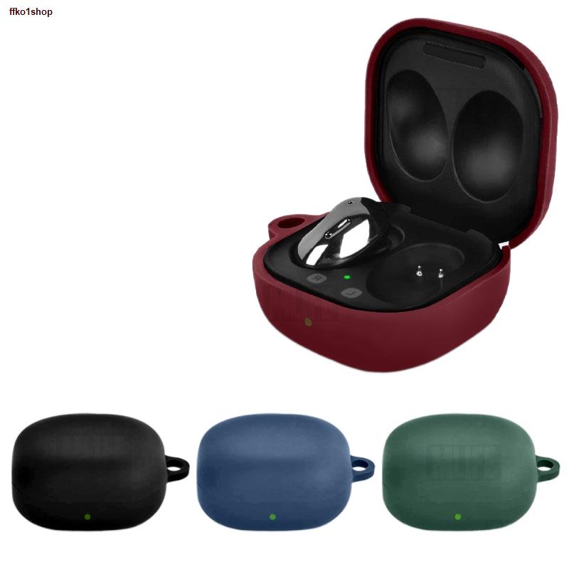 จัดส่งทันที▬□✐เคส Samsung Galaxy Buds 2 / Pro Live พร้อมห่วงคล้อง มองเห็นไฟ ชาร์จได้  ซิลิโคน หูฟัง 