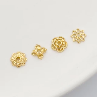 Receptacle diy 10 ชิ้น 14 พันรูปดอกไม้ diy Spacer