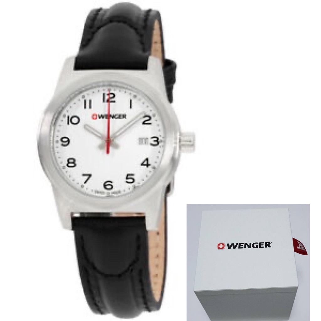 นาฬิกา WENGER WOMEN'S 01.0411.141.00 SWISS QUARTZ พร้อมกล่อง (ใหม่)