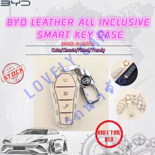 ใหม่ เคสกุญแจรีโมตรถยนต์ หนัง แบบเต็ม สําหรับ BYD ATTO 3