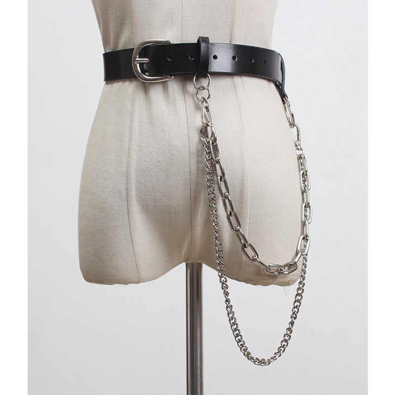 โซ่กางเกง 2 ชั้นบุคลิกภาพ Unisex DOES NOT INCLUDE M214 BELT