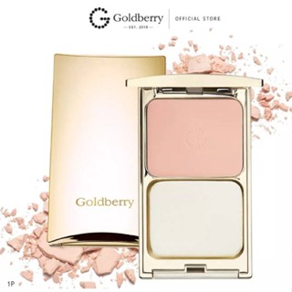 💯Goldberry Compact Foundation SPF25 PA++ ซื้อ1ฟรี1