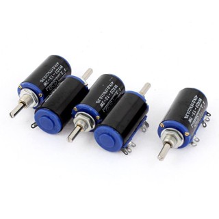 WXD3-13-2W 1K Ohm Rotary Multiturn Precision Potentiometer ตัวต้านทานปรับค่าได้ แบบละเอียด 1K 2W