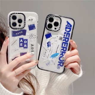 casetify【ADER Sticker】เคสโทรศัพท์มือถืออะคริลิคใส แบบแข็ง ดูดซับแม่เหล็ก สําหรับ iPhone 11 12 13 Pro Max 14 Plus 14 Pro Max