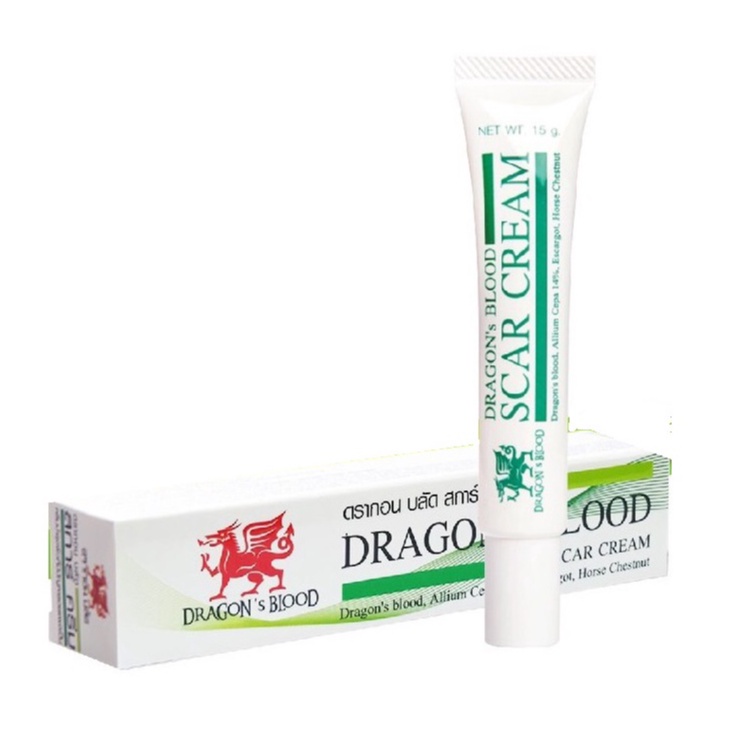 Dragon Blood Scar Cream ดรากอน บลัด สการ์ ครีม ครีมบำรุงผิวที่มีปัญหาเกี่ยวกับรอย ขนาด 15 กรัม
