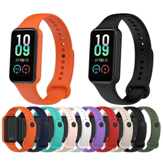 สายนาฬิกาข้อมือซิลิโคน แบบเปลี่ยน สําหรับ Amazfit Band 7