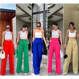 Whitney high-waist basic pant กางเกงเอวสูง กางเกงแฟชั่น ตะขอหน้าพรางหุ่นสุด แถมหลอกความสูงสุดฤทธิ์