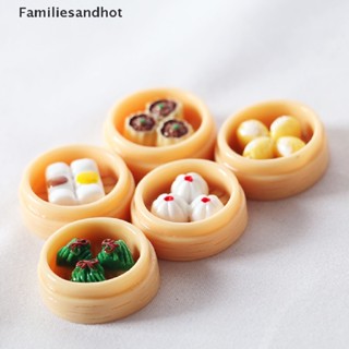 Familiesandhot&gt; 5 ชิ้น สเกล 1:12 จิ๋ว บ้านตุ๊กตา จีน สลัว อาหารรวม สําหรับของเล่น ตกแต่งอย่างดี