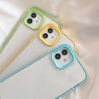 3 in1 สําหรับ For iPhone 17 Promax 16 11 15 13 12 14 Pro Max 6 7 8 Plus XR XS Max เคสโทรศัพท์มือถือ แบบใส หนา กันกระแทก