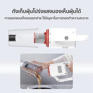 KENTO LITE เครื่องดูดฝุ่นไร้สาย 35500pa Vacuum Cleaner เครื่องดูดฝุ่น ดูดไรฝุ่น 3in1 หัวต่อ 16ชิ้น รับประกัน 1ป