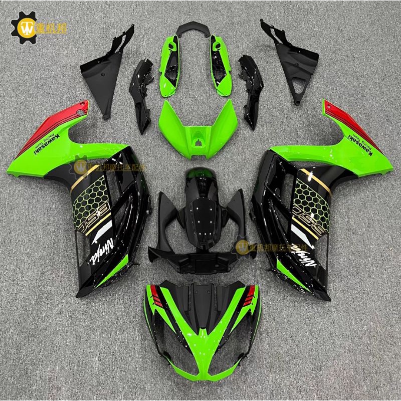 ชุดแฟริ่ง Kawasaki ER6F ปี13-14-15ชุดสี Kawasaki Ninja 650 650r er6f ปี 2012 ถึง 2016จำหน่ายอะไหล่รถ