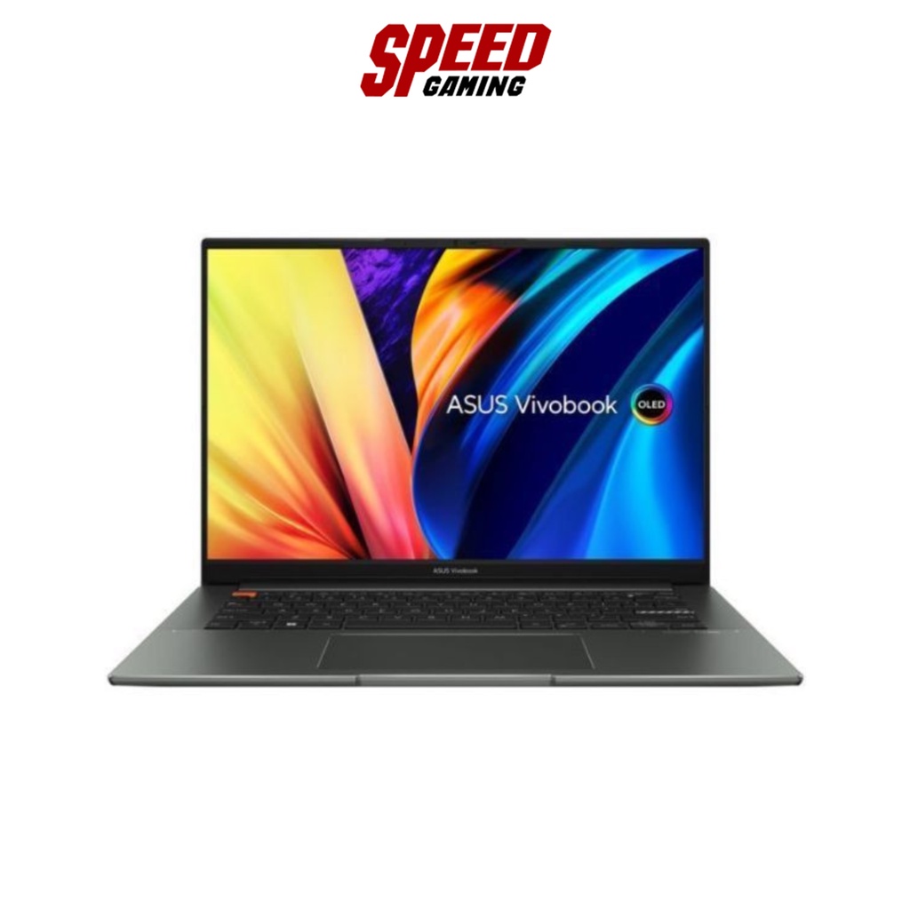 ASUS NOTEBOOOK (โน๊ตบุ๊ค) VIVOBOOK S 14X OLED S5402ZA-M9701WS / MIDNIGHT BLACK / By Speed Gaming