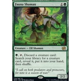 Fauna Shaman การ์ด Magic The Gathering ของแท้ จากชุด The Brothers War