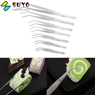 SUYO Food Tweezer Hot Kitchen Tool Serving Presentation BBQ Clip