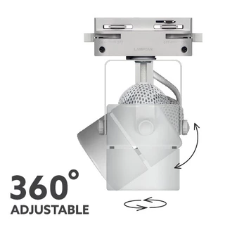 LAMPTAN ชุดโคมไฟ Track Light Set รุ่น Crop พร้อมหลอด LED MR16 5w 220V แสงเหลือง