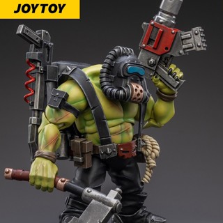 1/18 JoyToy Warhammer40K Ork Kommandos Dakka Boy Snarit ของเล่นสําหรับเด็กผู้ชาย