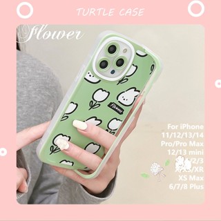 [พร้อมส่ง] เคสโทรศัพท์มือถือ ลายการ์ตูนกระต่าย มีขาตั้งด้านข้าง สําหรับ Apple iPhone 14 13 12 11 PROMAX XS XR XSMAX SE2020 6 7 8PLUS MINI