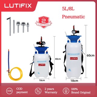 LUTIFIX 5L/8L เครื่องดูดน้ำมัน นิวเมติก เกียร์ น้ำมัน ปั๊ม ปั๊ม ออยเลอร์ เครื่องบรรจุ รถยนต์ เกียร์อัตโนมัติ น้ำมันเกียร์ เครื่องบรรจ