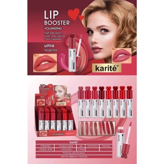 ⚡FLASH SALE⚡♡พร้อมส่ง KARITE 70361-47A LONG LASTING LIP BOOSTER VOLUMIZING ULTRA (24pcs ina box)