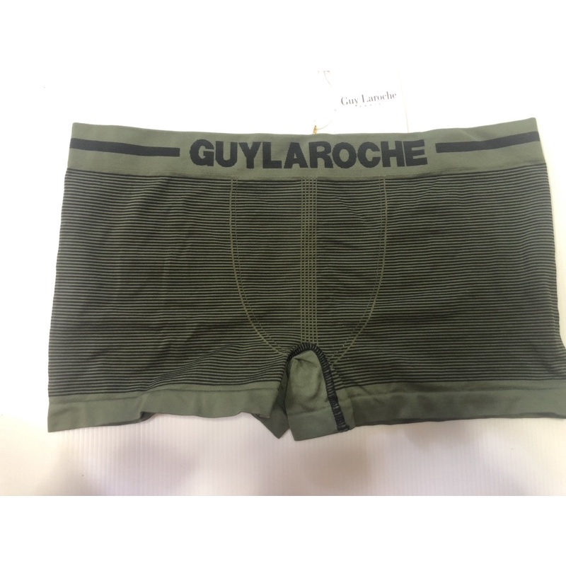 📌กางเกงในผู้ชาย Guy Laroche SMOOTH SEAMFREE ของแท้ 💯%ไซน์ EX เอว 36-44 นิ้ว สีเขียวขี้ม้า