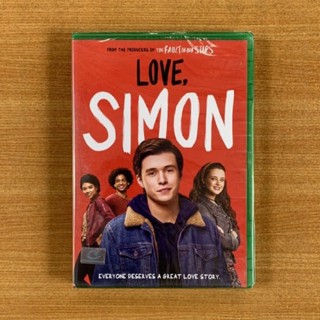 DVD : Love, Simon (2018) อีเมลลับฉบับไซมอน [มือ 1] Nick Robinson ดีวีดี หนัง แผ่นแท้ ตรงปก