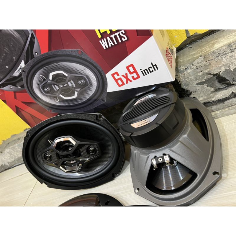 ราคา​คู่​ละ​ 995บาท​ลำโพง​6x9​แกนร่วม​ยี่ห้อ​BOSTWICK​