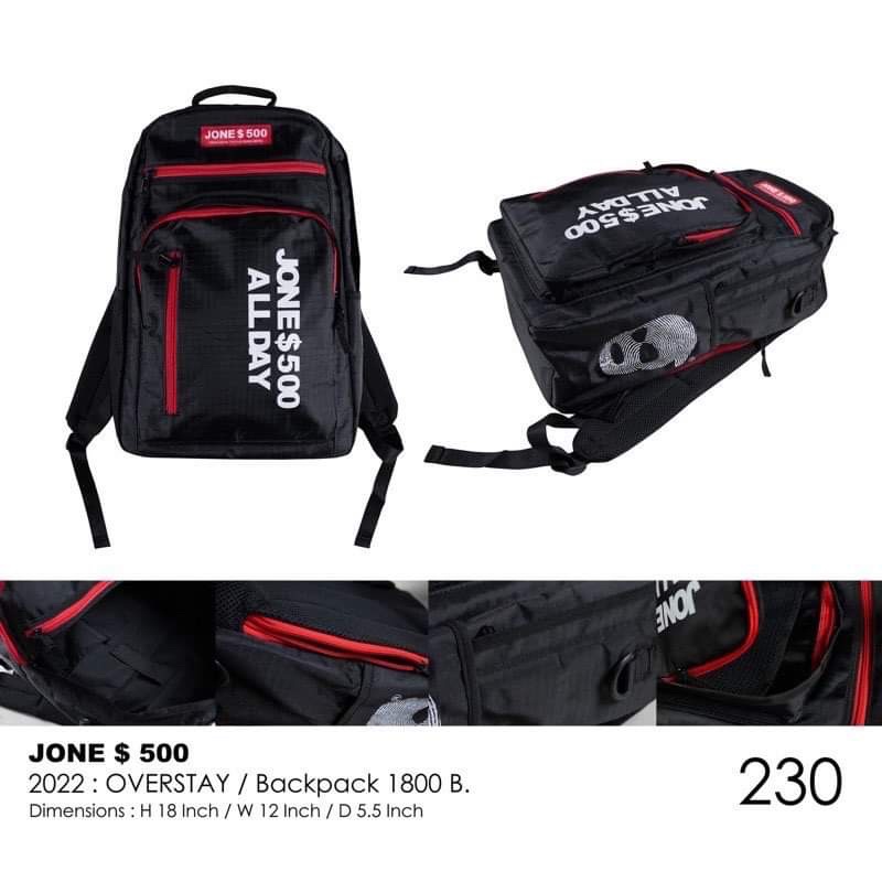 🥷🏿JONE500🎒 Colletion กระเป๋าของแท้100% ของแถมสติ๊กเกอร์ทุกรายการ