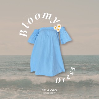 On A Cart 🛒 - Bloomy dress เดรสใส่ไปคาเฟ่