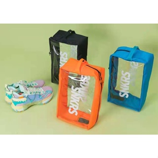 Bag Shoe กระเป๋าใส่รองเท้า กระเป๋าจัดระเบียบอเนกประสงค์ แบบพกพากล่องใส่รองเท้าฟิตเนสถุงใส
