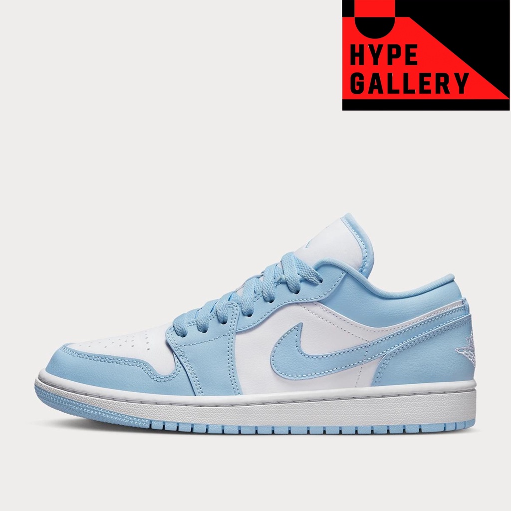 (แท้แน่นอน100%) Nike Air Jordan 1 Low Ice Blue (Aluminum) (ผู้หญิง)