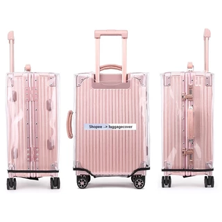 **Best Price** พลาสติกใส PVC คลุมกระเป๋าเดินทางแบบขอบใส/ไร้ขอบ - PVC Luggage Cover