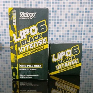 Nutrex research LIPO6 BLACK intense (60capsules)