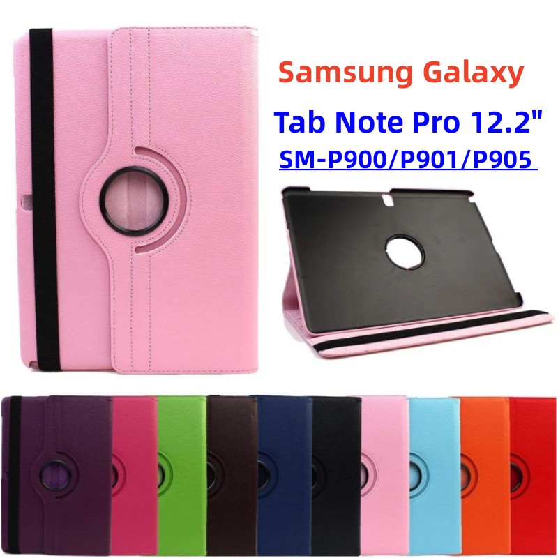 สําหรับ Samsung Galaxy Tab Note Pro 12.2 P900 P901 P905 T900 SM-P900 SM-P905F0 แท็บเล็ต 360 หมุนกันก