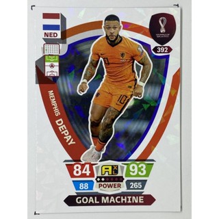 การ์ดนักฟุตบอล Memphis Depay ฟุตบอลโลก Worldcup 2022 การ์ดสะสม Netherlands การ์ดนักเตะ เนเธอร์แลนด์ ฮอลแลนด์