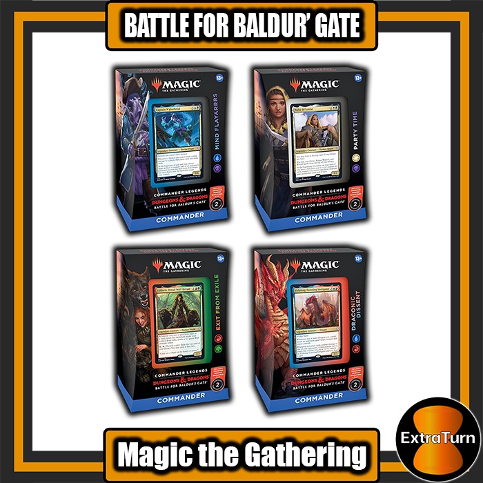 [MTG] Commander Legends: Battle for Baldur's Gate (CLB) - Commander Deck (Magic the Gathering / การ์ดเมจิก)