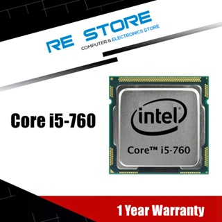 【พร้อมส่ง】intel Core โปรเซสเซอร์ CPU i5-760 i5 760 2.8GHz quad-core quad-thread 8m 95W LGA 1156