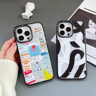 【ตั๋วผู้โดยสาร】เคสโทรศัพท์มือถืออะคริลิค แม่เหล็ก คุณภาพสูง สําหรับ iPhone 14 Pro max 13 13 Pro max 11 Pro max 14 14Pro 12 12Pro 12 Pro max 13Pro