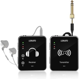 Lekato Cuvave WP-10 เครื่องรับส่งสัญญาณหูฟังไร้สาย 2.4G รองรับการบันทึกเสียงสเตอริโอโมโน M-VAVE M8