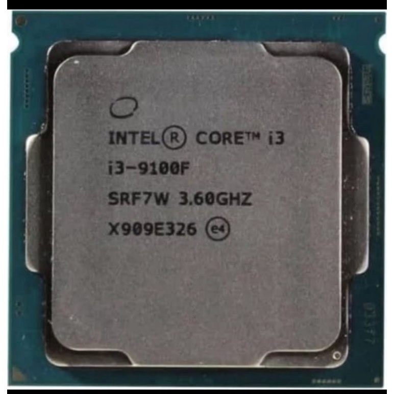 INTEL CORE I3 9100F PROCESSOR TRAY LGA 1151