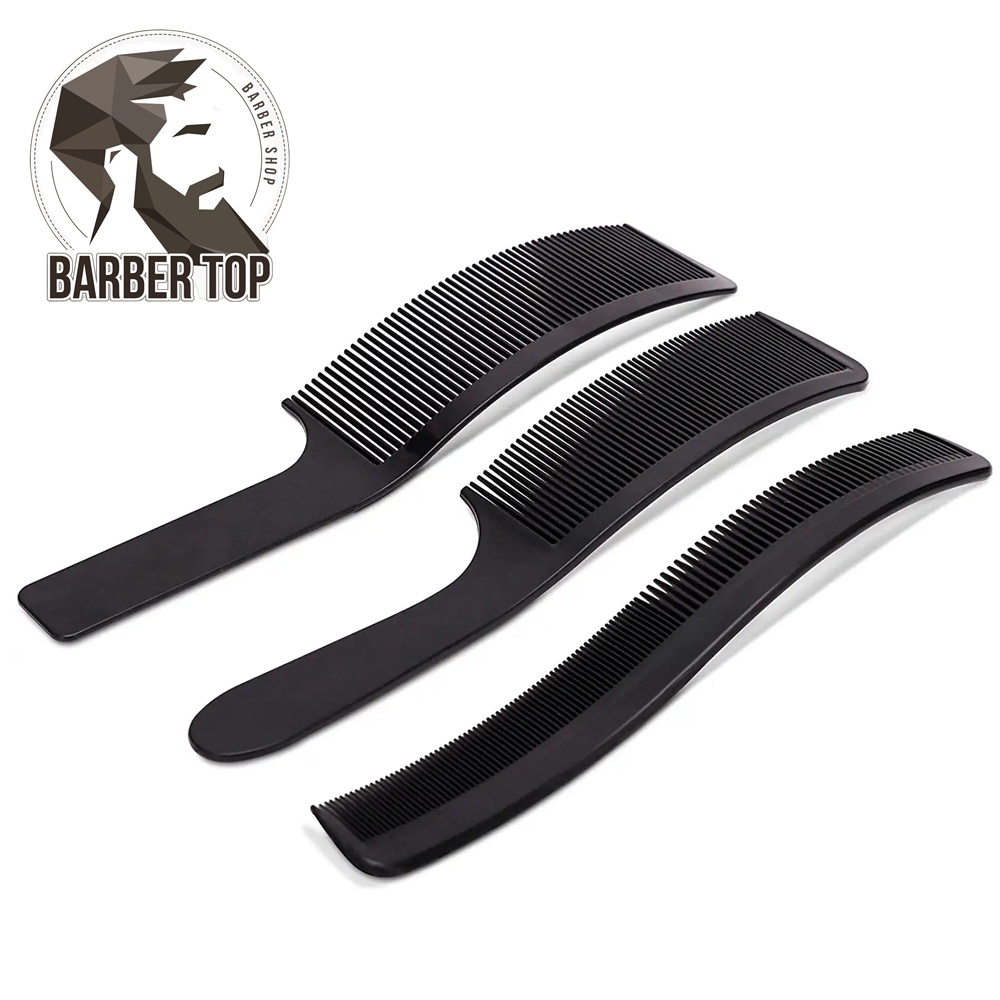 พร้อมส่ง จัดส่งไว หวีตัดผม ทรงโค้ง ตัว S แบบมืออาชีพ สําหรับช่างทําผม ตกแต่งร้านทําผม