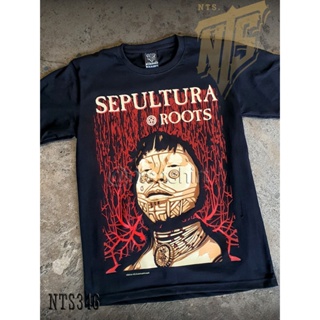 Sepultura ROCK เสื้อยืด เสื้อวง เสื้อดำ สกรีนลายอย่างดี ผ้าหนานุ่ม ไม่หดไม่ย้วย  T SHIRT S M L XL XXLเสื้อยืด_42