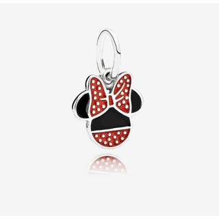 [พร้อมส่ง สินค้าแท้ 💯] Pandora Disney Minnie Icon Dangle Charm ใส่ สร้อยแพนมีได้