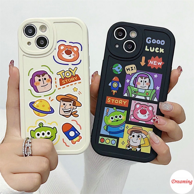 เคสโทรศัพท์มือถือ แบบนิ่ม ทรงวงรี ตาโต สําหรับ VIVO V29 Lite V27E V25 V23E V15 V11i V9 V5 S1 Pro Y91 Y95 Y91C Y1S Y15 Y12 Y17 Y19 U10